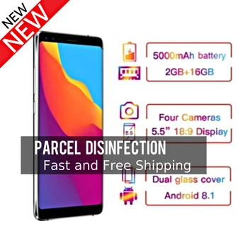 SmartPhone 5000mAh 3G Smartphone MTK6580 Quad Core 2GB 16GB Android 8.1 18:9 5.5 Inch 8MP+2MP Rear Dualcamera SmartPhone
SmartPhone 5000mAh 3G Smartphone MTK6580 Quad Core 2GB 16GB Android 8.1 18:9 5.5 Inch 8MP+2MP Rear Dualcamera SmartPhone