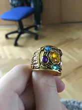 Accesorios de la película Power Cosplay anillo de aleación hombres mujeres joyería anillos de dedo
