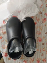 YEINSHAARS-Zapatillas de EVA antideslizantes impermeables, calzado de trabajo de cocina a prueba de aceite, para Chef, Master, Hotel, restaurante