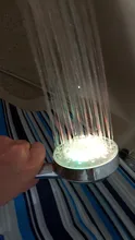 Cabezal de ducha Led de mano con luces LED románticas, 1 Uds.