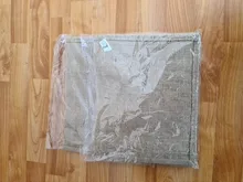 Bolsa de yute portátil reutilizable, bolsa de compra de alimentos, organizador, bolsa de almacenamiento