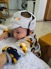 Gorros ajustables de protección para la cabeza de bebé, Protector de almohada para la cabeza, tapón cojín para aprender a caminar