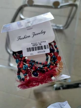 3-4 unids/set moda multicapa cuentas de piedra de cristal encantos borla Pulseras y brazaletes Pulseras Mujer pulsera Boho para Mujer regalo