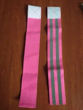 Bandas reflectantes elásticas para brazo, pierna y correa de tobillo, reflectante de seguridad, cintas de correa para correr por la noche, caminar y ciclismo, 2 uds.