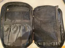 Neceser multifuncional para viaje y hogar, bolsa de cosméticos profesional, organizador de cepillo de tocador y maquillaje