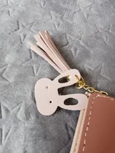 Billeteras geométricas rosas para mujer, Cartera de bolsillo, tarjetero de retales, monedero corto a la moda