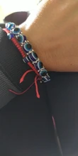 Venta de Color plata maldito azul ojo Hamsa la mano de Fátima Palm pulseras para las mujeres de cadena de cuentas de joyería Vintage regalos Mujer