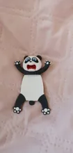 Marcapáginas estéreo 3D creativo, marcador animales de dibujos animados, Gato Kawaii, marcapáginas con Panda de páginas