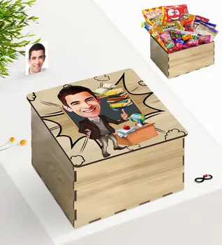 Tailor-made In Wooden Box Bay Teacher Caricature Of Nostalgic Lezzetler Gift Seti-2
Tailor-made In Wooden Box Bay Teacher Caricature Of Nostalgic Lezzetler Gift Seti-2