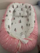 Cuna portátil de viaje de algodón, cama para bebé para exteriores y viajes, función parachoques