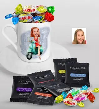 Personalized Women 'S Caricature Of Turkish Coffee Cup Selamlique Mixed Turkish Coffee house And Haribo Candy Gift Seti-24
Personalized Women 'S Caricature Of Turkish Coffee Cup Selamlique Mixed Turkish Coffee house And Haribo Candy Gift Seti-24