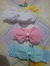 Vinchas con flores para niñas, accesorios para fotografía, accesorios para lazos, lentejuelas, flores grandes, elásticas, diadema ancha para bebé, banda para el pelo