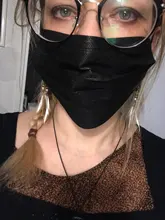 Mascarilla quirúrgica desechable con elásticos, máscara facial no tejida de 3 capas, transpirable, color rosa, azul, negro y blanco