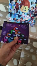 Cartera de juego para niños y niñas, cartera corta con bolsillo para tarjetas, monedero transparente, monedero pequeño
