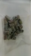 20 piezas M4 M5 M6 M8 M10 Hilo de aleación de Zinc para madera insertar tuerca de brida hexagonal conducir la muebles loco