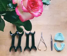 Soporte Posterior para ortodoncia Dental, instrumento para dentistas, pinza de unión de tubo bucal B