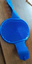 Goma blanda para perro, cepillo para el baño, masaje de limpieza, cepillo para gato, azul, rojo, verde, suministros para mascotas