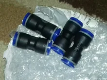 Conector neumático para tubo de conexión de manguera, compresor de junta de plástico, tubo de liberación rápida de empuje para 4mm, 6mm, 8mm, 10mm, 12mm, Pu Py