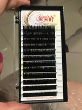 Extensiones de pestañas individuales B C CC D, pestañas postizas de todos los tamaños, clásicas de visón, 0,03-0,25mm