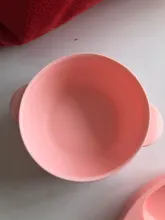 Tazón de alimentación de bebé de silicona, vajilla impermeable con tapa, vajilla antideslizante, platos de silicona sin BPA para plato de bebé