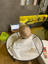 Capa de corte de pelo capa de paraguas para peluquería, accesorios para el cabello, 1 unidad