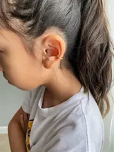 ROXI-pendientes de plata de ley 925 con Clip para mujer, pendientes no perforados, con formas geométricas C