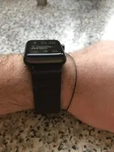 Correa de cuero para Apple Watch, 44mm, 40mm, 38mm, 42mm, accesorios, pulsera magnética, pulsera iWatch serie 3 4 5 se 6