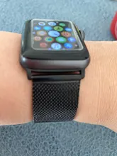 Correa de acero inoxidable para Apple Watch, pulsera de metal iwatch SERIE DE gomillas 1 2 3 4 5 6, 38/40, 42/44