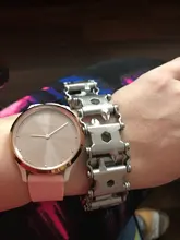 Pulsera multifunción de acero inoxidable para bicicleta, Kit de herramientas de conducción de perno, pulsera de banda de rodadura, herramienta fácil de usar para exteriores