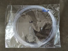 Hilo de nailon transparente de 1mm de diámetro, hilo de pesca no elástico, para abalorios, joyería, HK197, 0,4, 0,5, 0,6, 0,7, 0,8