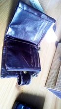 Vallet-cartera de piel auténtica para hombre, monedero pequeño, tarjetero, portatarjetas, portafolio, Portomonee, nuevo