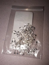 OlingArt-Tubo de posicionamiento en forma de U de cobre de alta calidad, engarce de varias cuerdas, fabricación de joyería, 4MM, 60 uds.