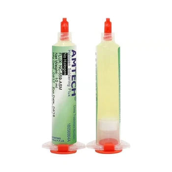 

Original bga Solder Flux Soldering Paste Amtech NC-559-ASM NC-223-ASM 10ML 10cc with free Needles