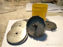 6 pc Punta de carburo agujero de taladro VI 22/30/35/45/50/65 broca agujero VI para acero inoxidable de aleación de Metal