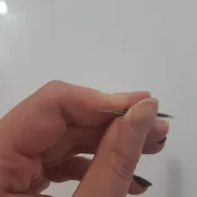 Pinzas de acero inoxidable para extensión de pestañas, juego de pinzas de alta precisión, color dorado y azul