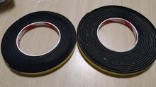 Rubber-Tape Sponge Foam Strong-Adhesion Thick Black EVA 10mm-100mm-Width Anti-Collision-Seal-Strip