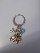 Llavero étnico Tribal para mujer, llavero con forma de elefante, regalo bohemio único, joyería de loto, 1 ud.