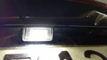 Lamp License-Number-Plate-Lights Saxo LED Apmatauto Berlingo Xsara Picasso Citroen C3
