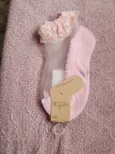 Calcetines antideslizantes con encaje de flores para bebé recién nacido, de algodón, alas de Ángel, para verano