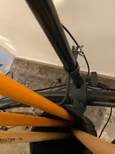 Bolsa cilíndrica para baquetas, soporte de tambor ajustable de tela Oxford 600D con abrazadera de aleación de aluminio para soporte de tambor