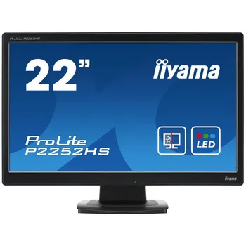 

Iiyama ProLite P2252HS-B1 screen for PC 54,6 cm (21.5 ") 1920x1080 pixels Full HD LED flat matte black