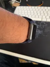 Correa Scrunchie para Apple watch, banda de nailon elástico ajustable de 44mm, 40mm, 38mm y 42mm, serie iWatch 3, 4, 5, 6 se