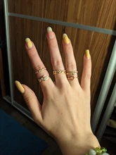 Conjunto de Anillos bohemios Vintage para mujer, conjunto de Anillos de Unión geométricos de media luna de oro para mujer, conjunto de Anillos de Diseño de cristales, joyería para fiesta