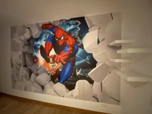 Custom Wallpaper Mural Decoration-Poster Bedroom Cartoon Childrens Creative 3D Themed