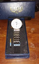 LIGE-Reloj de pulsera de acero para mujer, nuevo accesorio de moda, creativo, resistente al agua, 2020