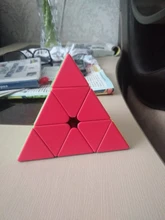 MoYu Meilong 3x3x3 pirámide Cubo mágico MoFangJiaoShi JINZITA 3x3 pegatinas de Cubo mágico Cubo rompecabezas regalo niños juguetes para niños