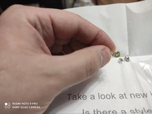 JewelryPalace pera 1.6ct Natural verde Peridot piedra pendientes de la plata esterlina 925 sólida 2018 nuevo de la joyería para las mujeres