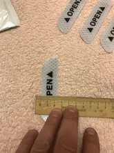 4 unids/set Puerta de coche pegatinas Universal de la seguridad advertencia Mark abierto alta reflectante cinta de la bici de la motocicleta pegatina para casco