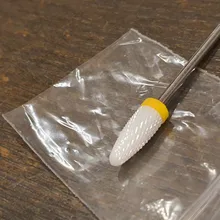 Broca para manicura y pedicura, broca para fresa de cerámica giratoria, accesorios para pulidora de manicura y pedicura, mm