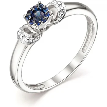 Alcor ring with 10 sapphires in white gold 
Alcor ring with 10 sapphires in white gold